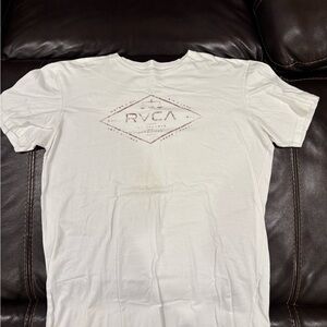 RVCA Cream Short Sleeve Tee
